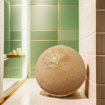 Bombe de bain Orangeade Crémeuse – Douceur & fraîcheur fruitée