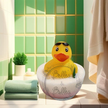 Savon Jouet Flottant Douceur Bébé – Savon enfant avec jouet bain flottant