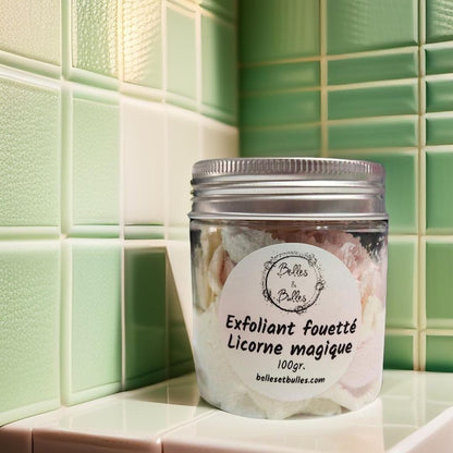 Exfoliant Fouetté Licorne Magique – Soin doux et parfum féérique