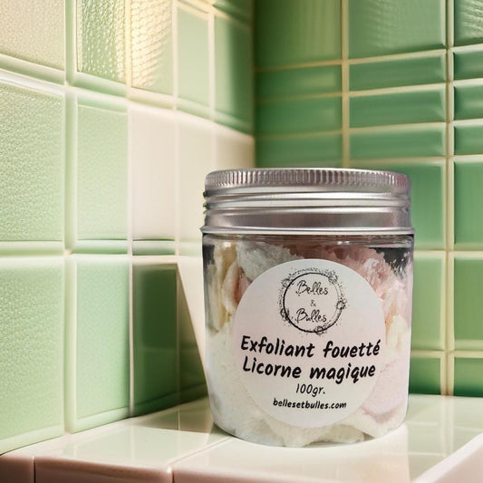 Exfoliant Fouetté Licorne Magique – Soin doux et parfum féérique