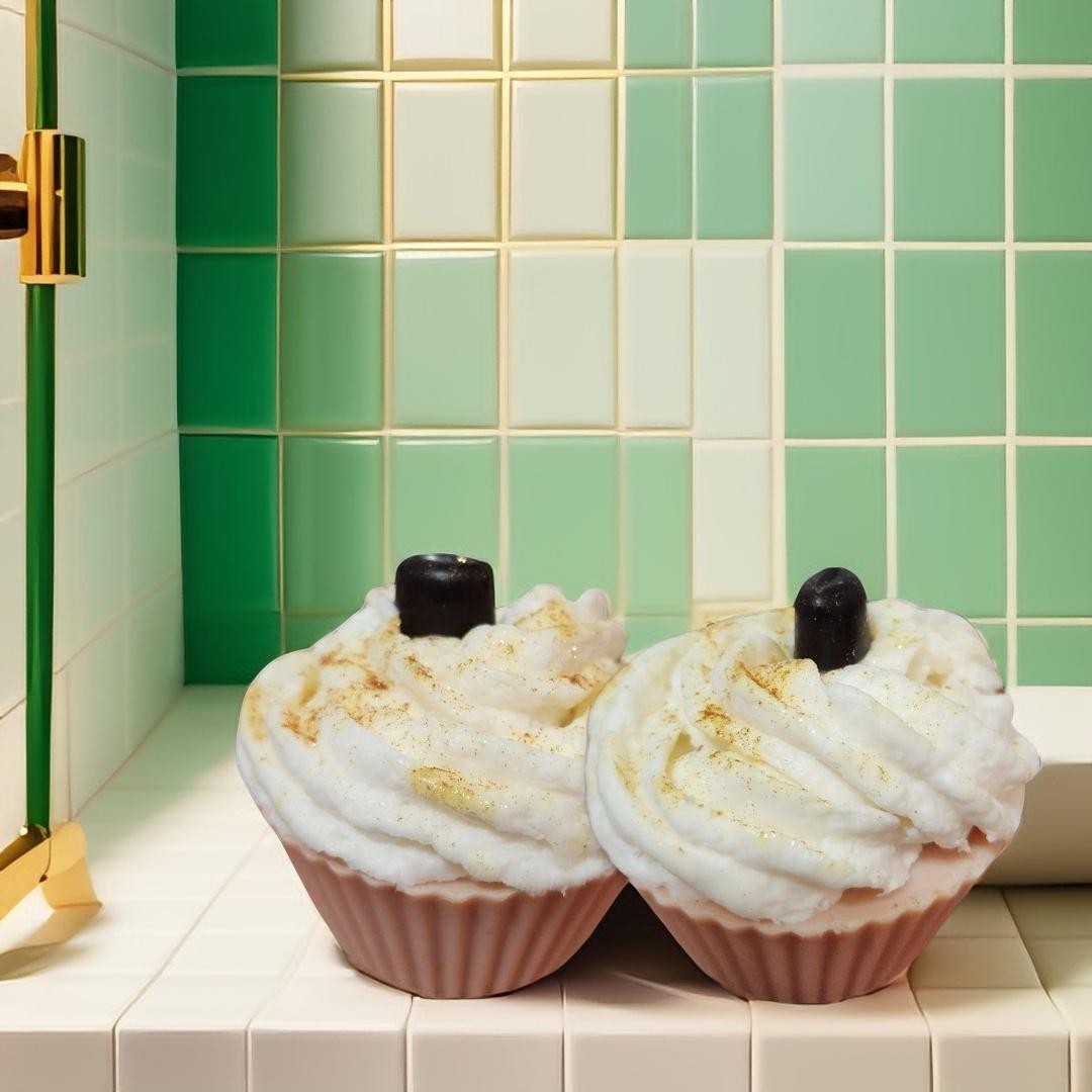 Cupcake Latté Fouetté – Savon gourmand au parfum café latté