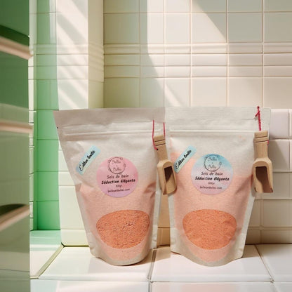Sels de Bain Séduction Élégante – Parfum raffiné aux notes florales et agrumes