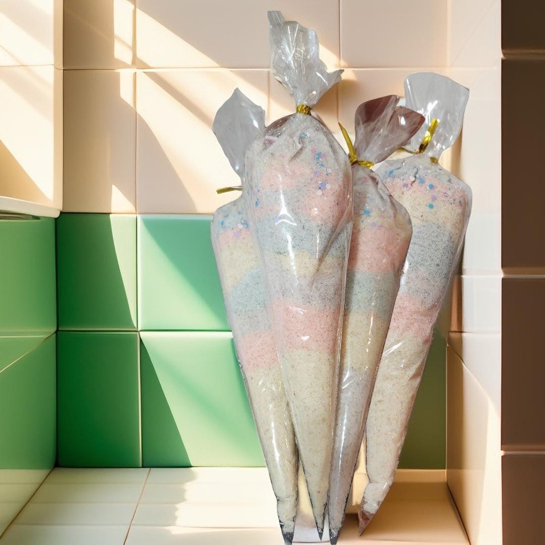 Sels de Bain Licorne Magique – Bain luxueux aux couleurs pastel et parfum envoûtant