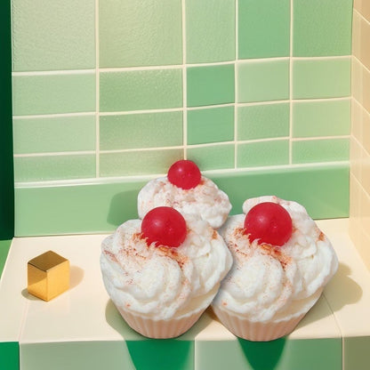 Cupcake Festif – Savon fouetté gourmand et parfum vanillé