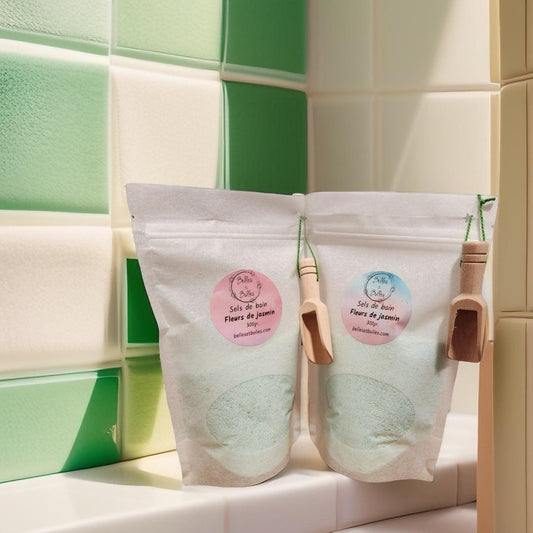 Sels de Bain Fleurs de Jasmin – Rituel luxueux parfumé au jasmin