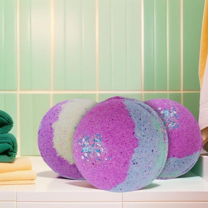 Bombe de Bain Multicolore Licorne Magique – Parfum joyeux et spectacle coloré