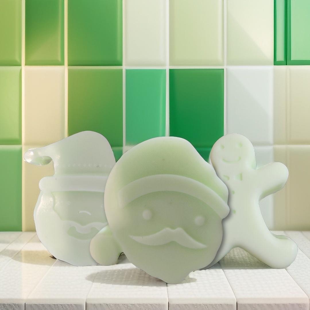 Couronne festive – Savon parfumé sapin & eucalyptus, esprit des fêtes