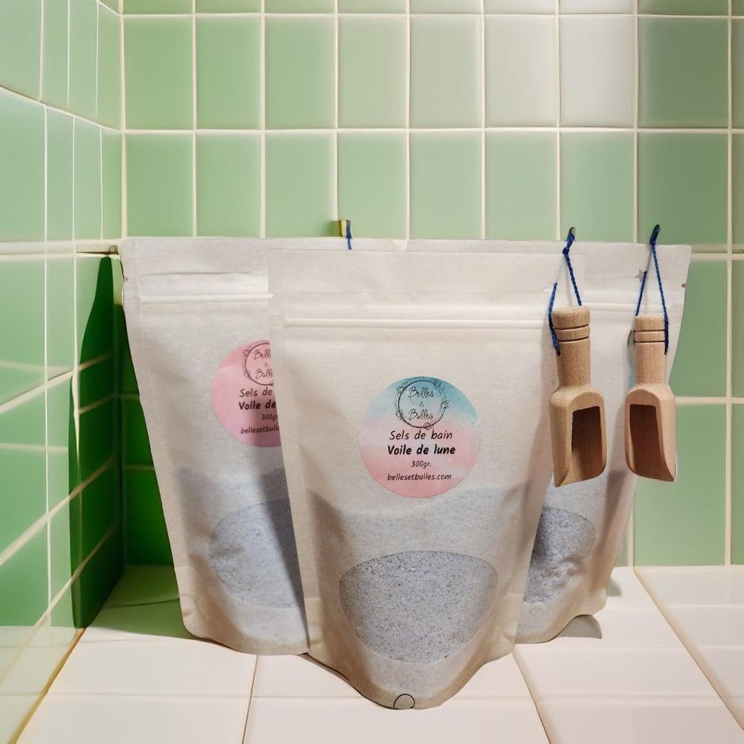 Sels de Bain Voile de Lune – Détente céleste parfumée et apaisante