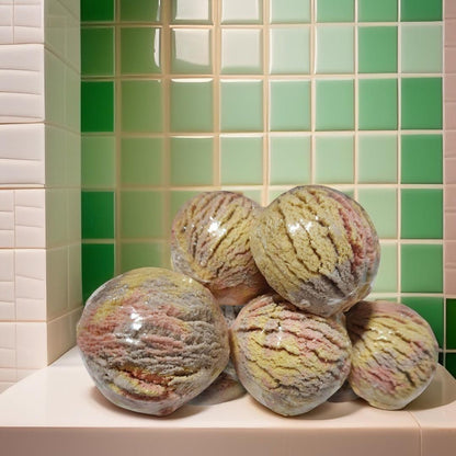 Boule de Bain Moussante Licorne Magique – Boule multicolore et parfum Licorne