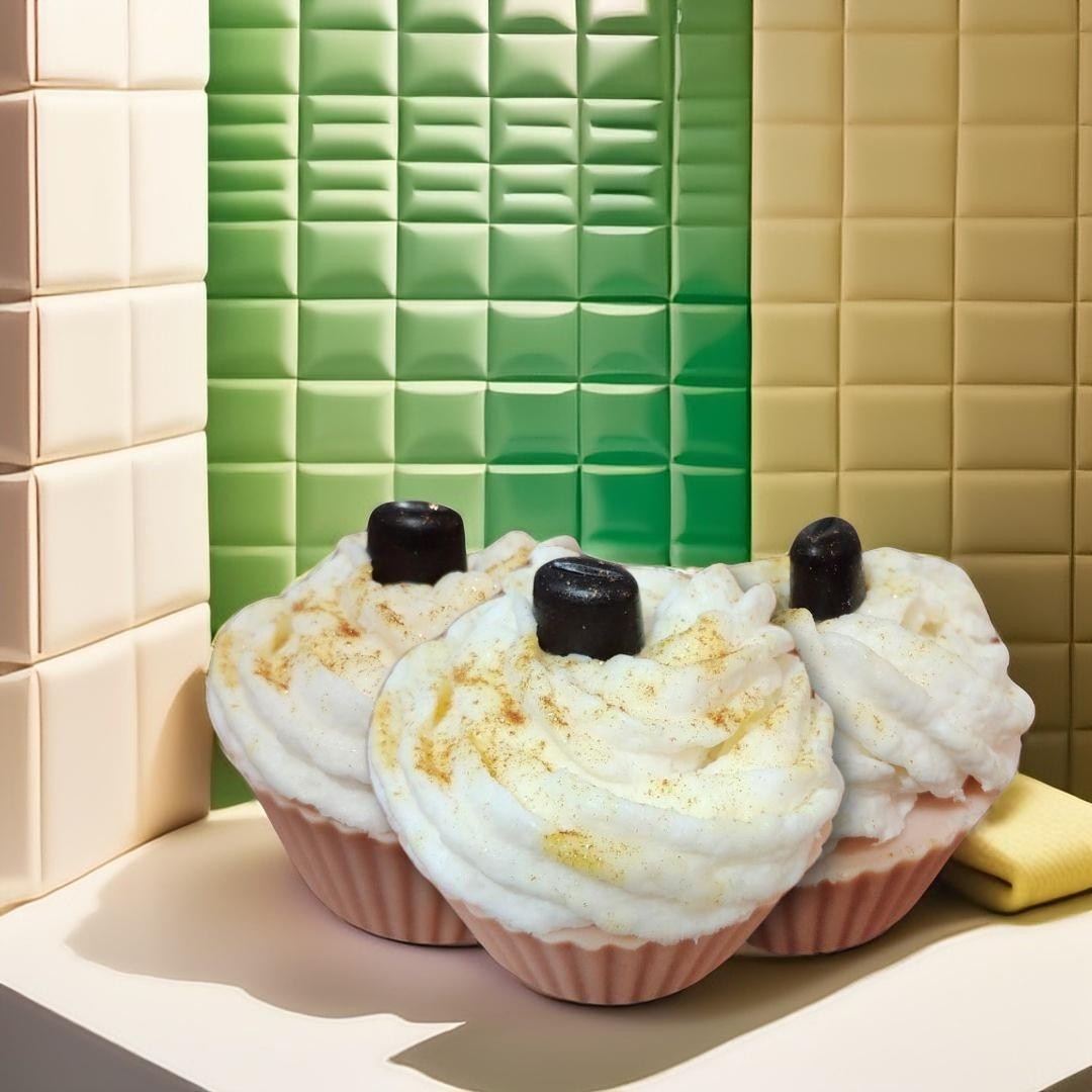Cupcake Latté Fouetté – Savon gourmand au parfum café latté