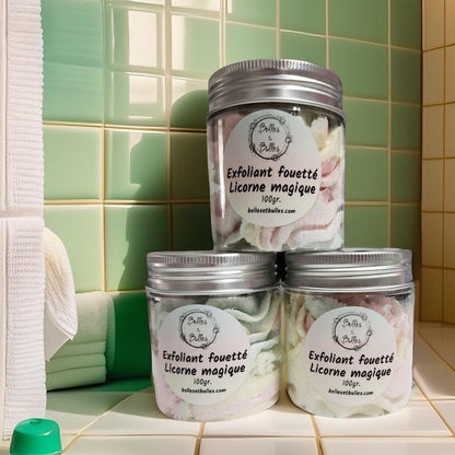 Exfoliant Fouetté Licorne Magique – Soin doux et parfum féérique