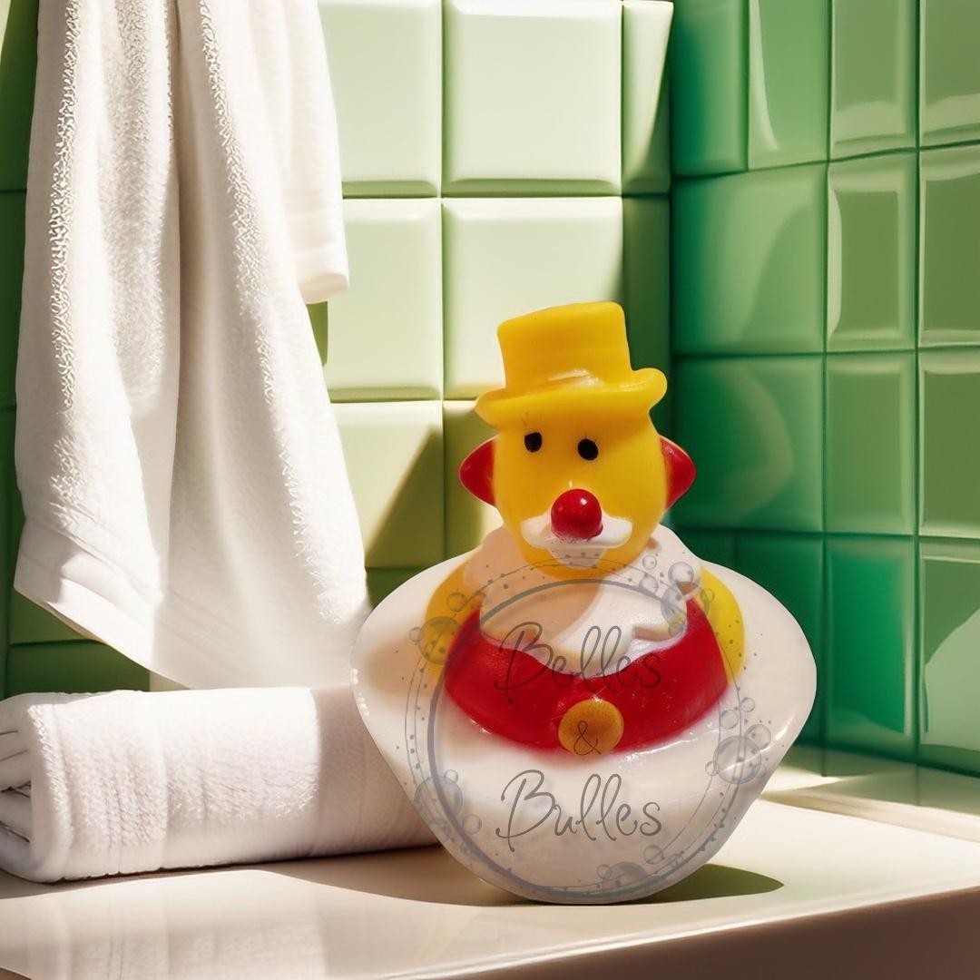 Savon Jouet Flottant Douceur Bébé – Savon enfant avec jouet bain flottant