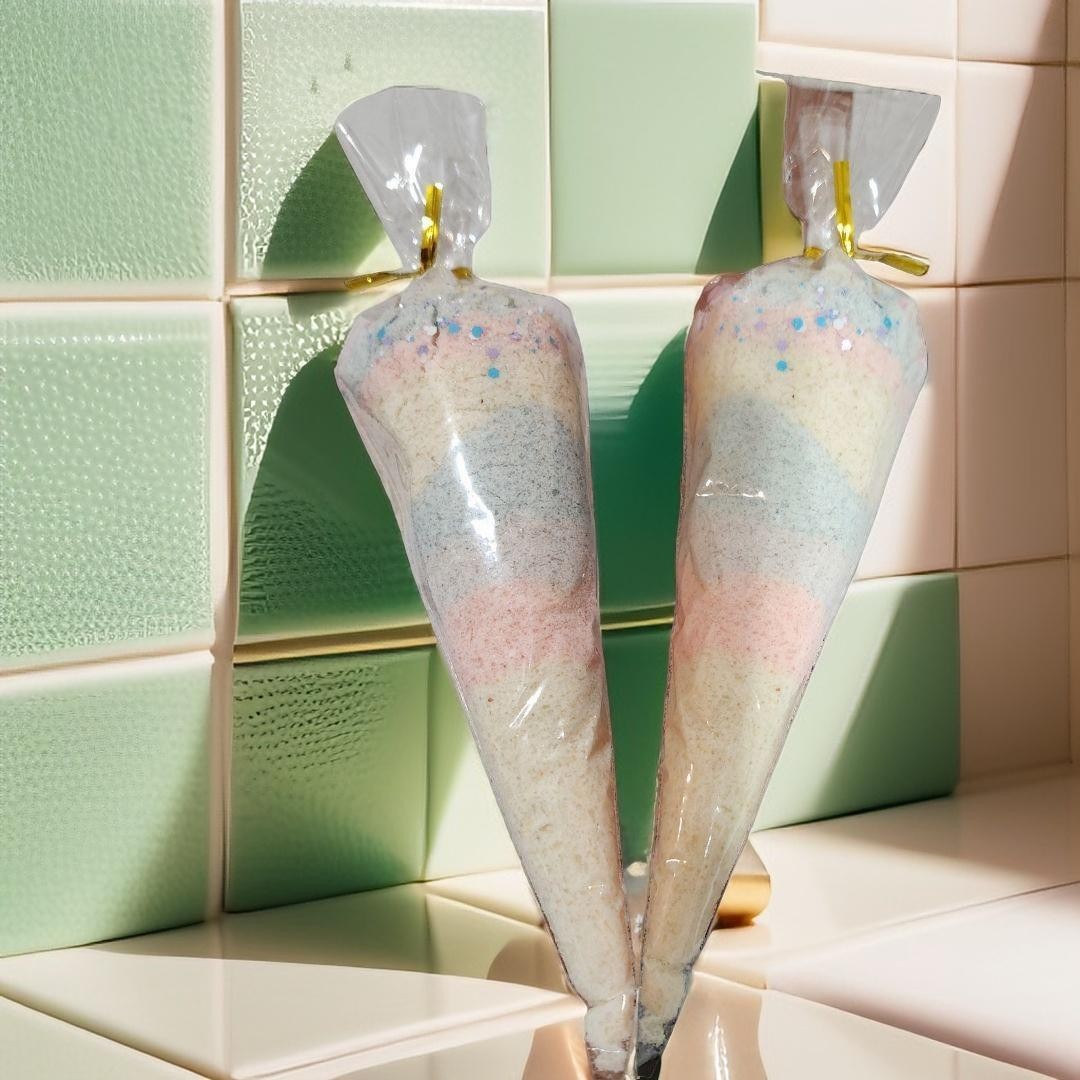 Sels de Bain Licorne Magique – Bain luxueux aux couleurs pastel et parfum envoûtant