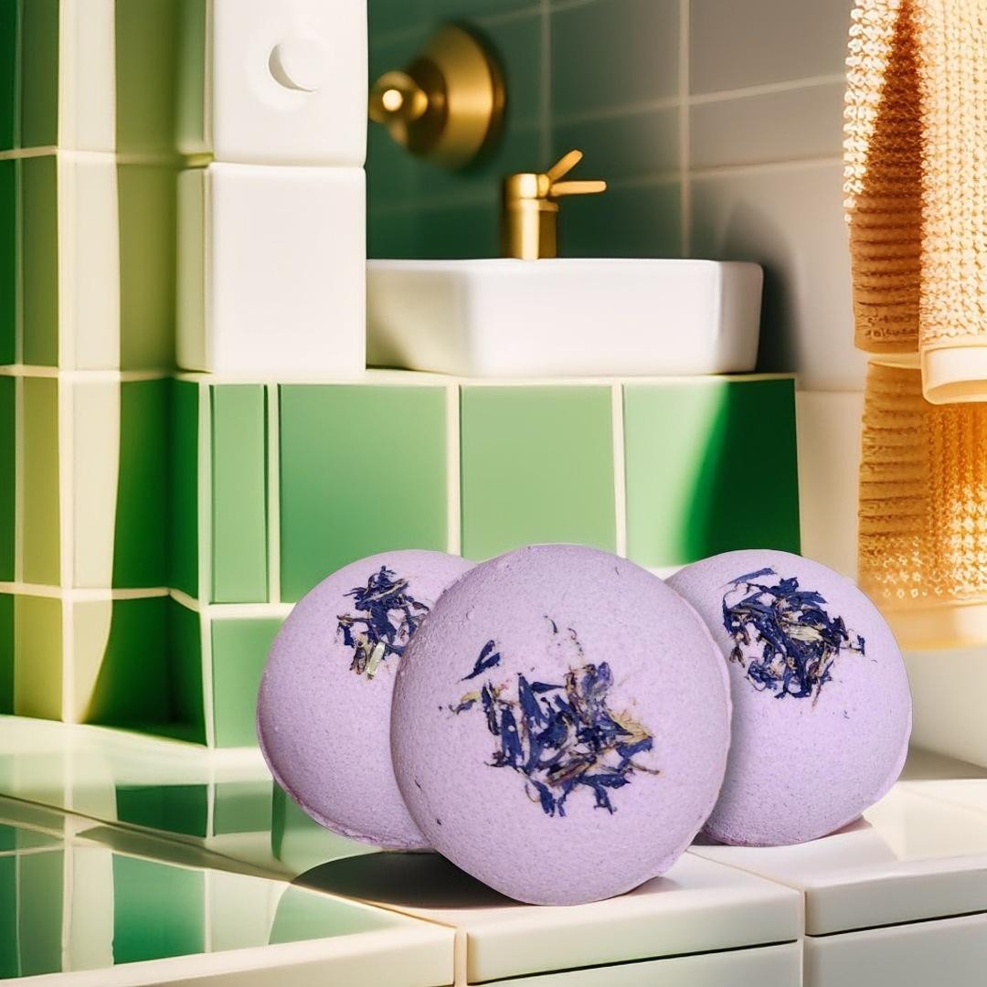 Bombe de Bain Lavande Enivrante – Parfum floral apaisant