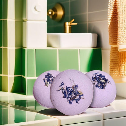 Bombe de Bain Lavande Enivrante – Parfum floral apaisant