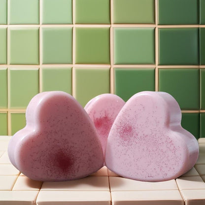 Bloom & Love – Savon cœur parfum floral et musqué