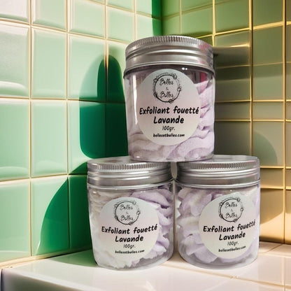 Exfoliant Fouetté Lavande Enivrante – Soin 2 en 1 apaisant et doux