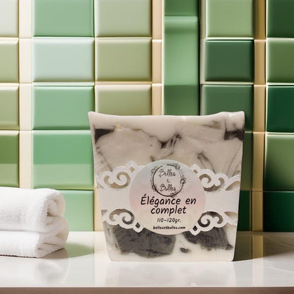 Élégance en Complet – Savon parfum boisé et musqué pour homme