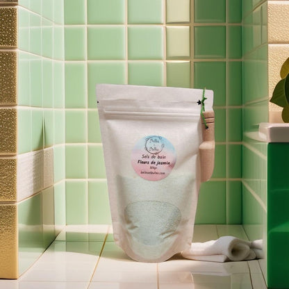 Sels de Bain Fleurs de Jasmin – Rituel luxueux parfumé au jasmin