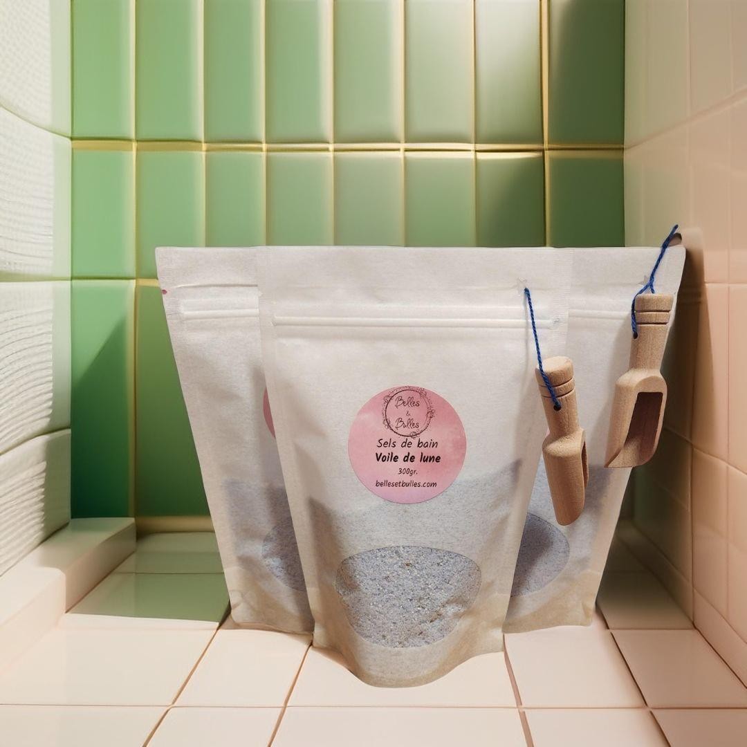 Sels de Bain Voile de Lune – Détente céleste parfumée et apaisante