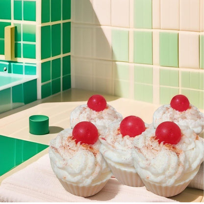 Cupcake Festif – Savon fouetté gourmand et parfum vanillé