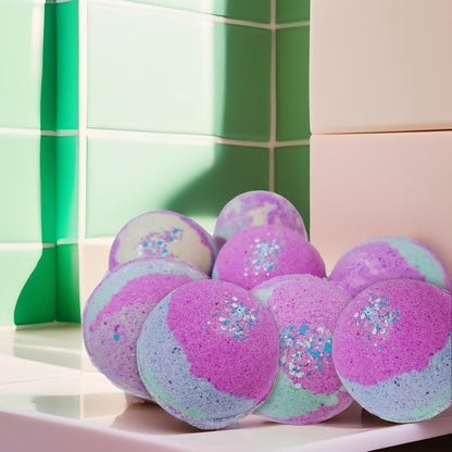 Bombe de Bain Multicolore Licorne Magique – Parfum joyeux et spectacle coloré