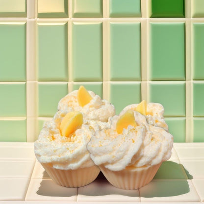 Cupcake Orangeade Crémeuse – Savon gourmand parfumé à l’orange vanillée