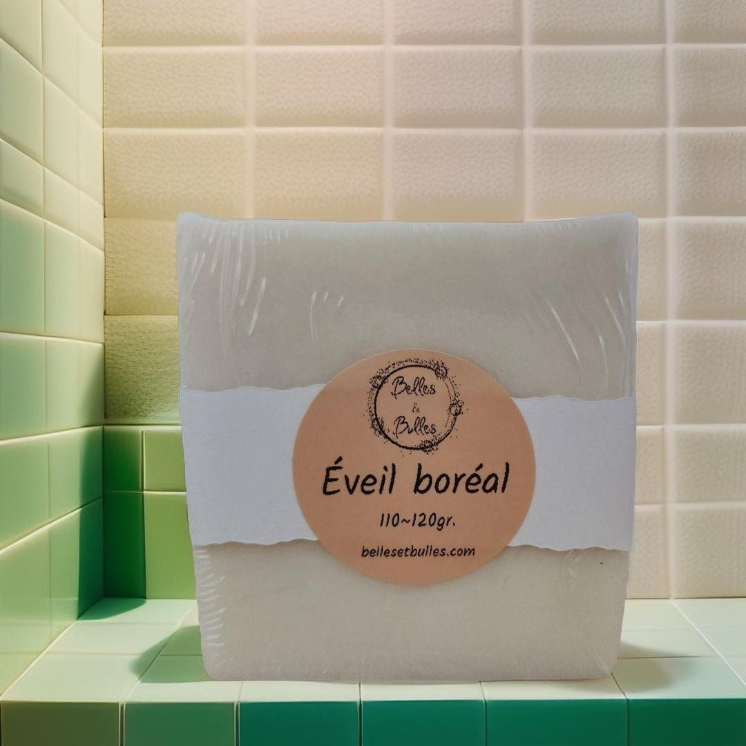 Éveil Boréal – Savon naturel rafraîchissant et apaisant