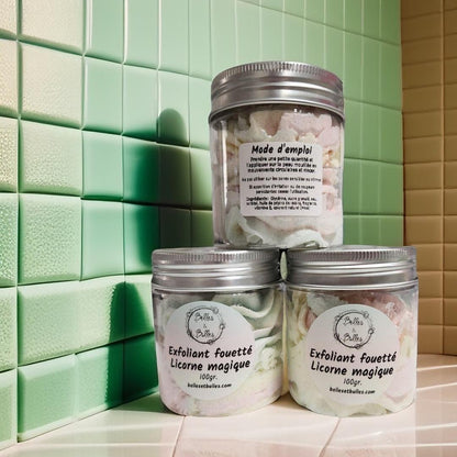 Exfoliant Fouetté Licorne Magique – Soin doux et parfum féérique