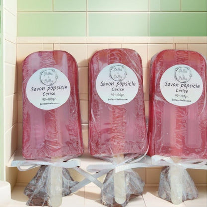 Popsicle Fruité – Savon en forme de sucette glacée aux fruits juteux