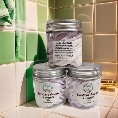 Exfoliant Fouetté Lavande Enivrante – Soin 2 en 1 apaisant et doux