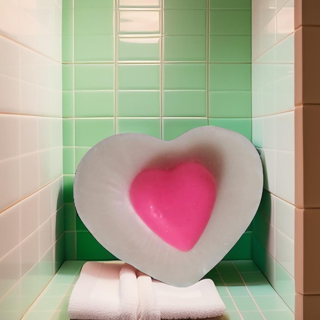 Cœur Tendre – Savon parfumé à l’ambre sensuel