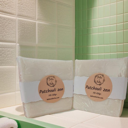 Patchouli Zen – Savon apaisant pour peaux sensibles au parfum naturel