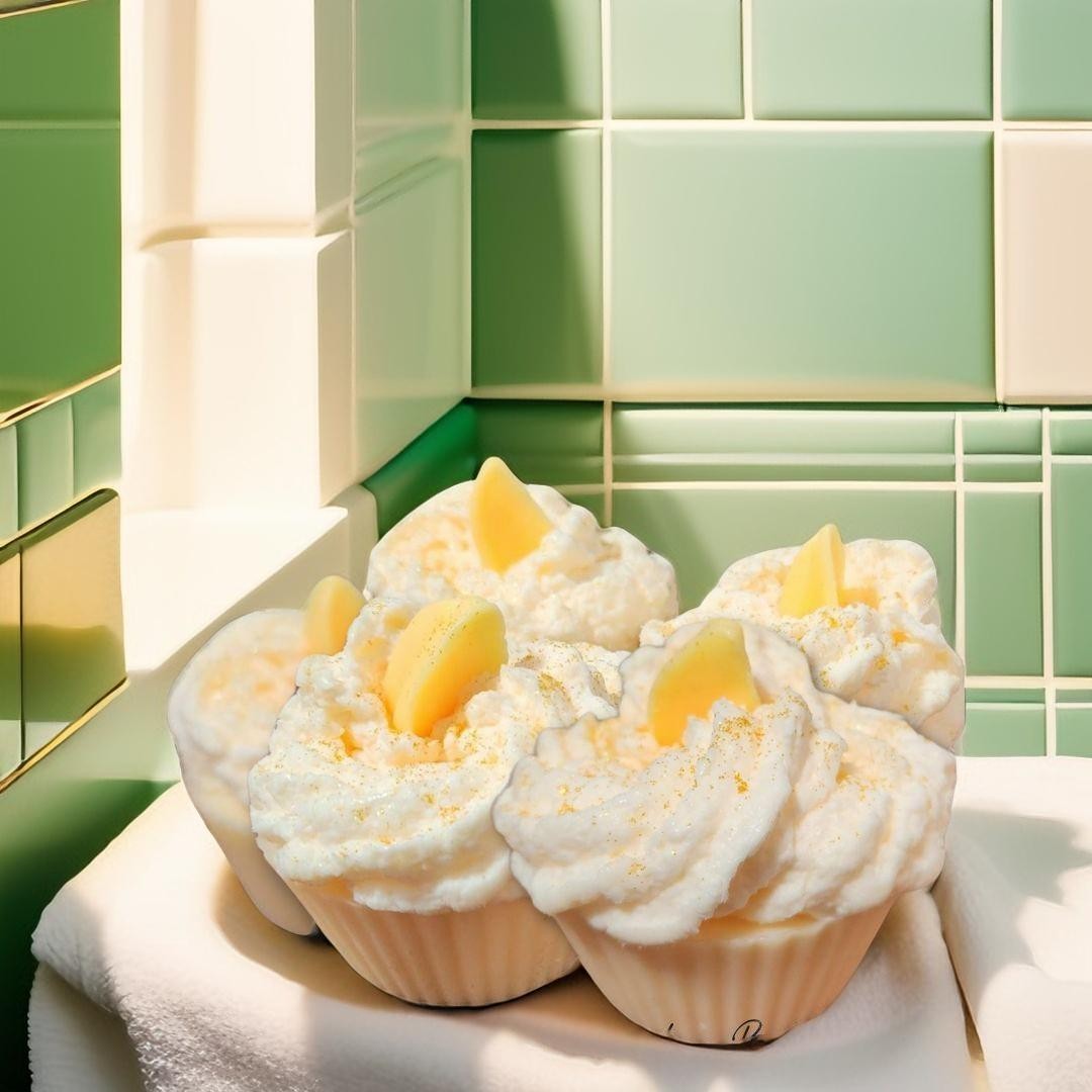 Cupcake Orangeade Crémeuse – Savon gourmand parfumé à l’orange vanillée