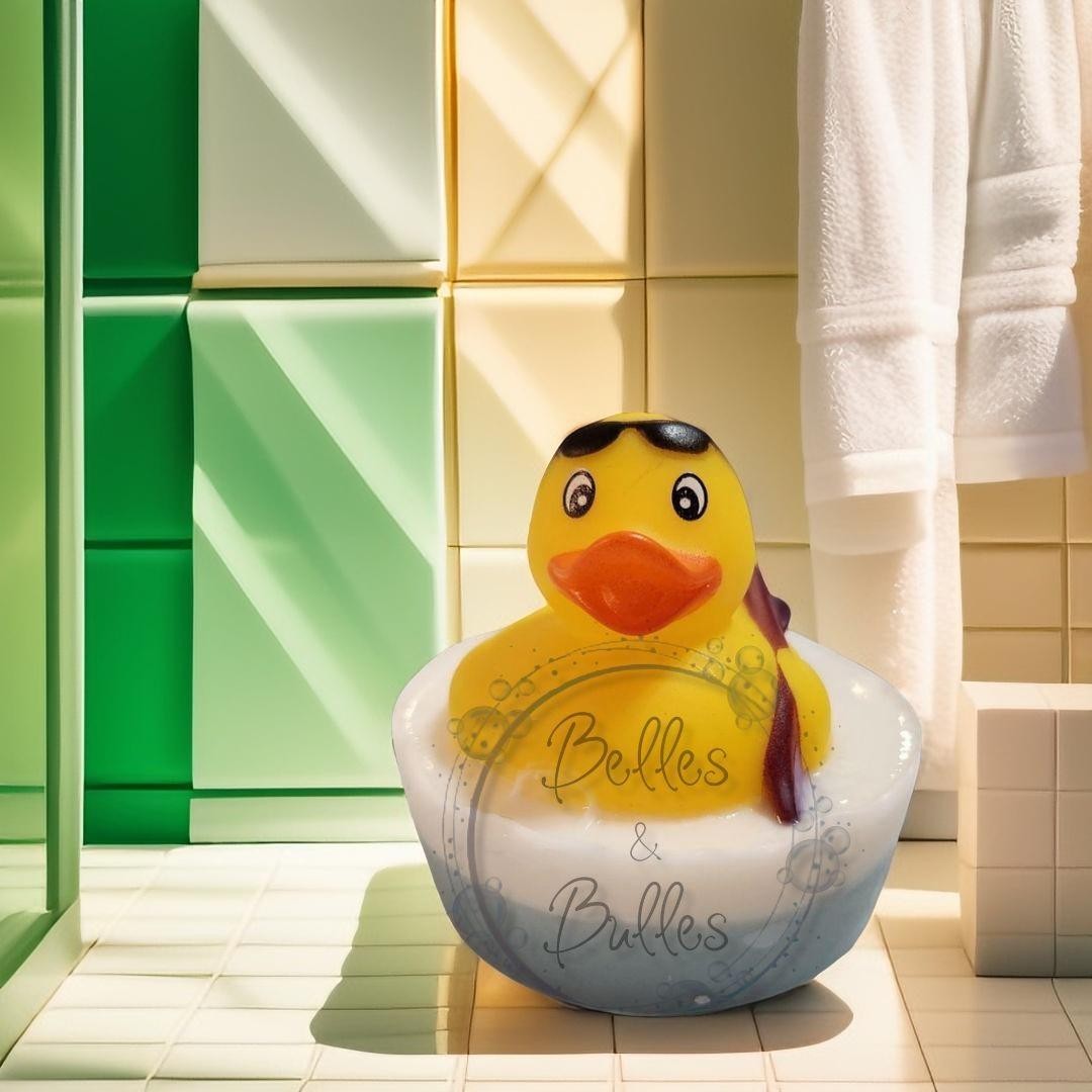 Savon Jouet Flottant Douceur Bébé – Savon enfant avec jouet bain flottant