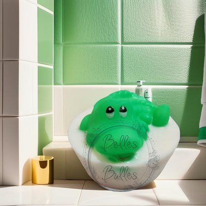 Savon Jouet Flottant Douceur Bébé – Savon enfant avec jouet bain flottant