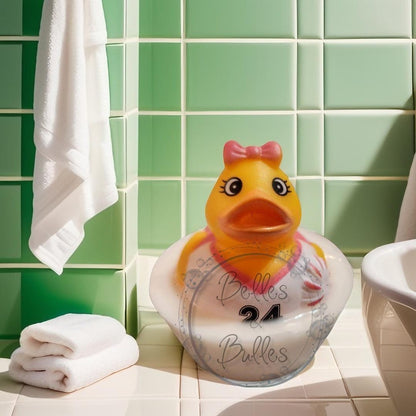 Savon Jouet Flottant Douceur Bébé – Savon enfant avec jouet bain flottant