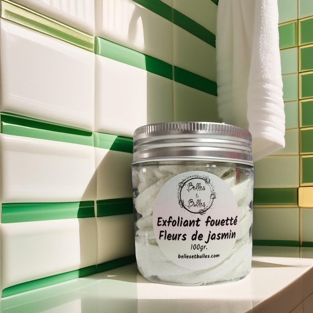 Trio Exfoliant Fleurs de Jasmin – Coffret soin floral relaxant