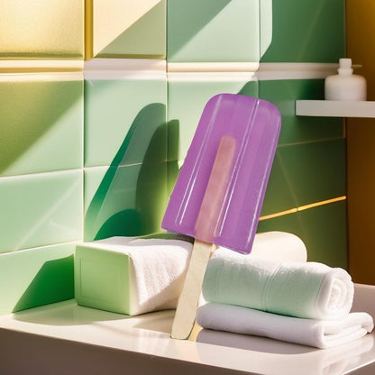 Popsicle Fruité – Savon en forme de sucette glacée aux fruits juteux
