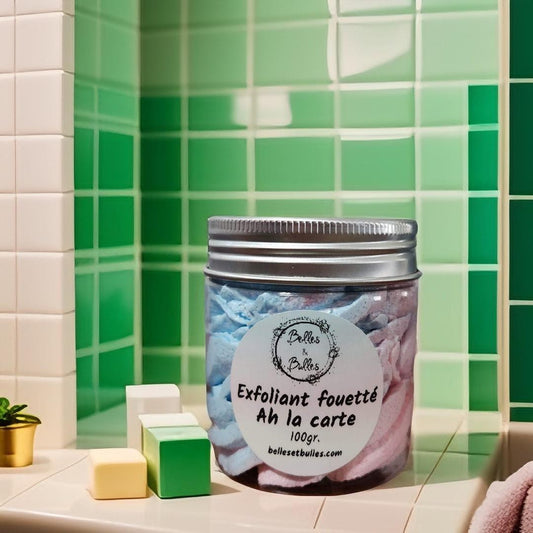 Exfoliant fouetté exclusif Ah la carte – Douceur et fragrance unique