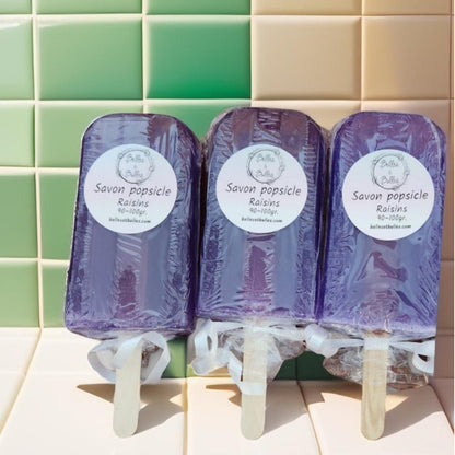 Popsicle Fruité – Savon en forme de sucette glacée aux fruits juteux