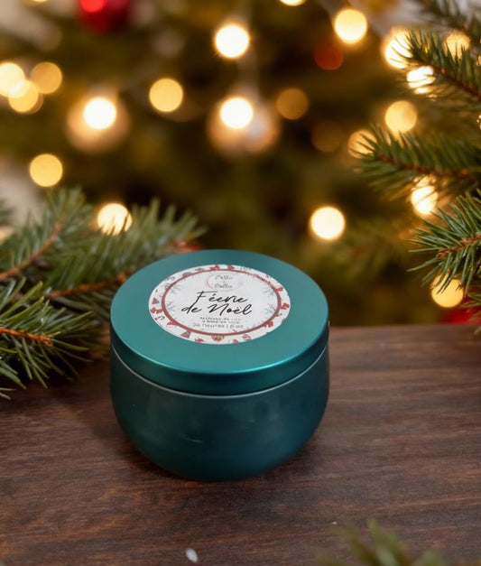 Chandelle Féérie de Noël – Sapin et Magie Festive