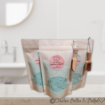 Sels de Bain Collection Le Baz'art – Expérience sensorielle envoûtante en boutique