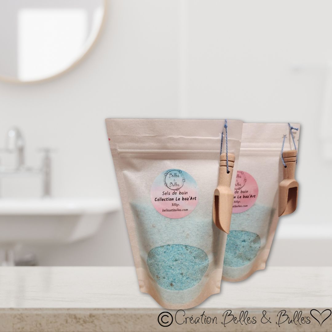 Sels de Bain Collection Le Baz'art – Expérience sensorielle envoûtante en boutique