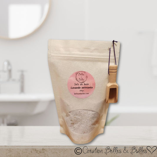 Sels de Bain Lavande Enivrante – Rituel relaxant au parfum apaisant