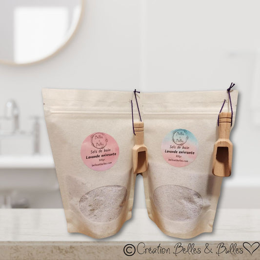 Sels de Bain Lavande Enivrante – Rituel relaxant au parfum apaisant