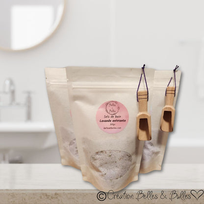 Sels de Bain Lavande Enivrante – Rituel relaxant au parfum apaisant