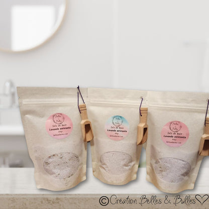 Sels de Bain Lavande Enivrante – Rituel relaxant au parfum apaisant