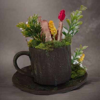 Tasse Art Altéré Créatures des Bois – Écrin Unique Secrets de la Forêt
