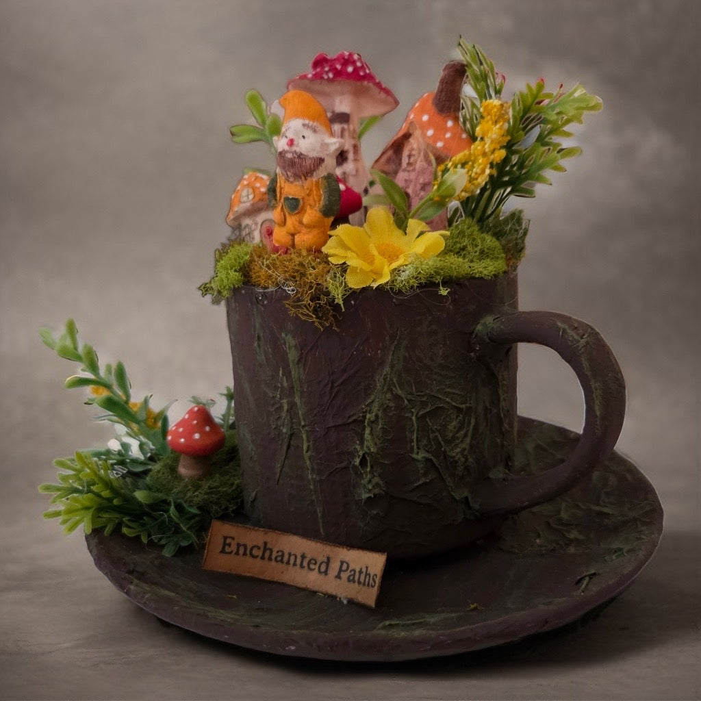 Tasse Art Altéré Créatures des Bois – Écrin Unique Secrets de la Forêt